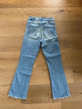 Mother Denim Hustler Ankle Fray
